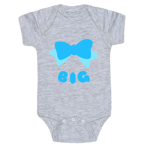 Big Bow (Blue) Baby One-Piece