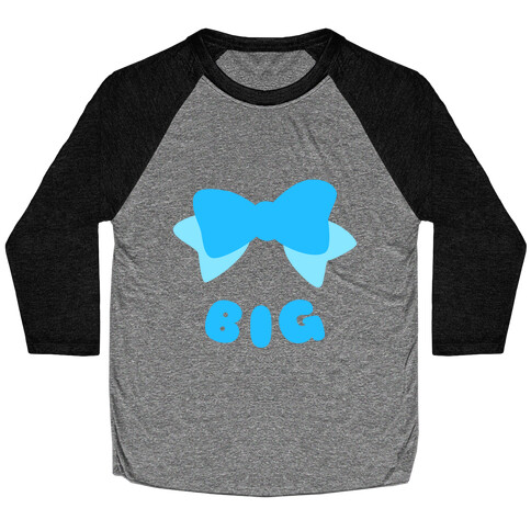 Big Bow (Blue) Baseball Tee