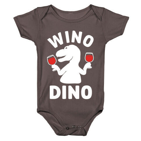 Wino Dino Baby One-Piece