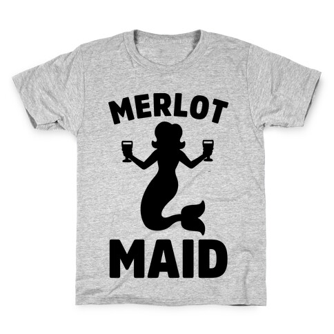 Merlot Maid Kids T-Shirt