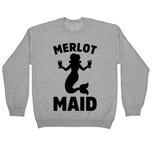 Merlot Maid Pullover