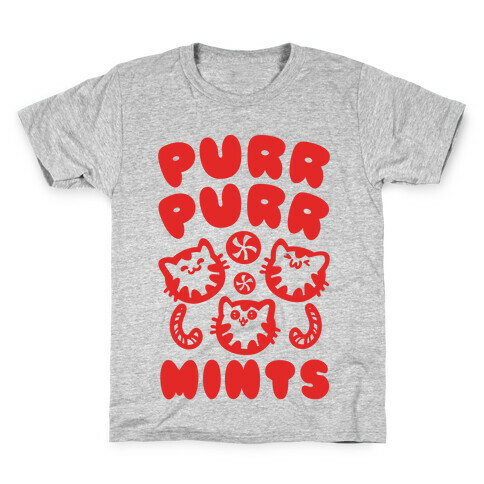 Purr Purr Mints Kids T-Shirt