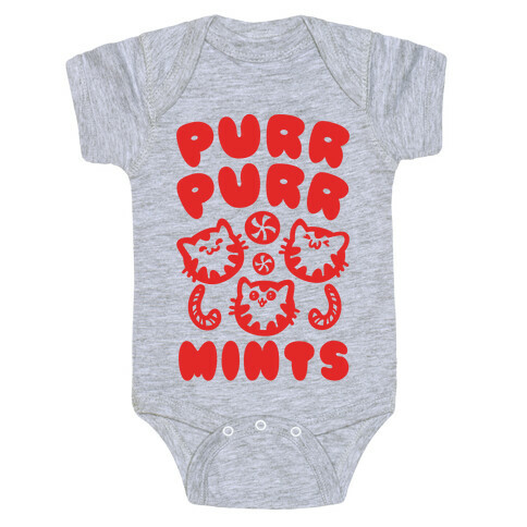 Purr Purr Mints Baby One-Piece