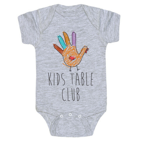 Kids Table Club Baby One-Piece