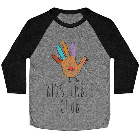 Kids Table Club Baseball Tee