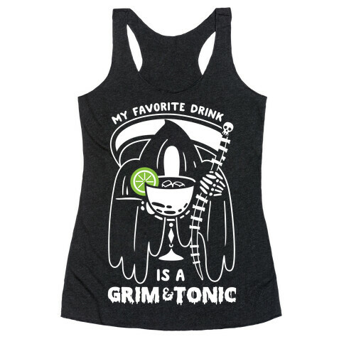 Grim & Tonic Racerback Tank Top