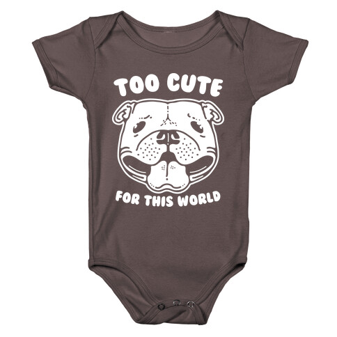 Too Cute for This World Pit Bull Baby One-Piece