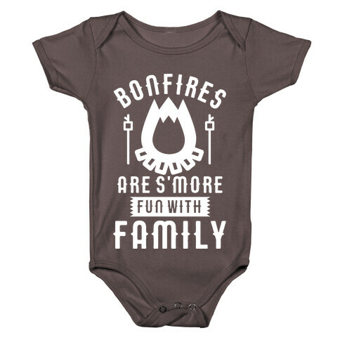 Bonfires Are S'more Fun With Family Baby One-Piece