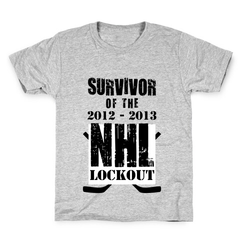 NHL Lockout Survivor Kids T-Shirt