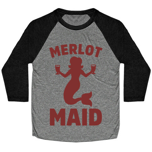Merlot Maid Baseball Tee
