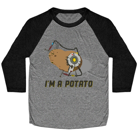 GLaDOS Potato Baseball Tee