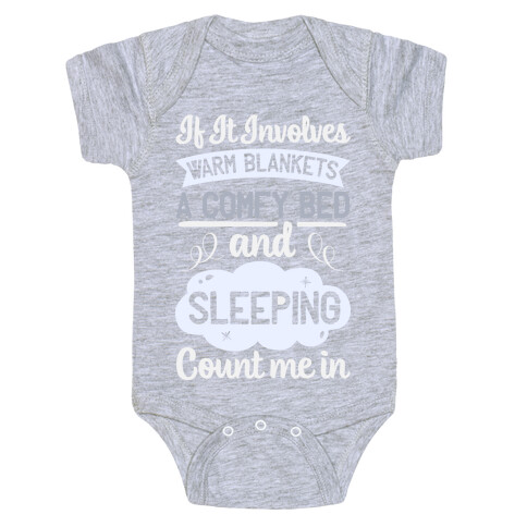Count Me In for Sleep Baby One-Piece