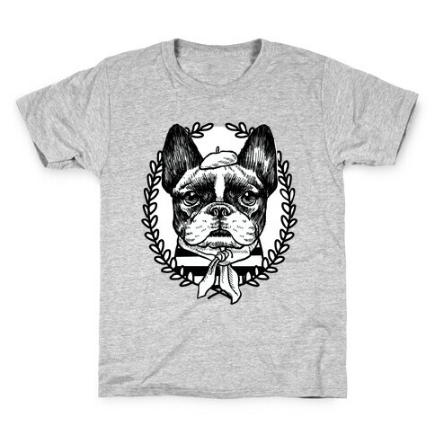 French Bulldog Illustration Kids T-Shirt