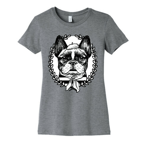 French Bulldog Illustration Womens T-Shirt