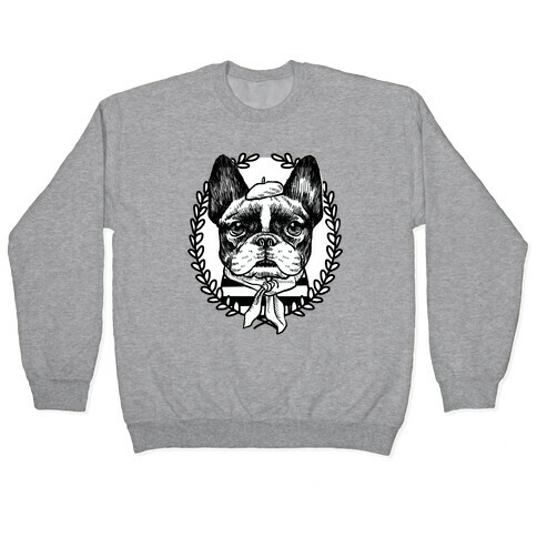 French Bulldog Illustration Pullover