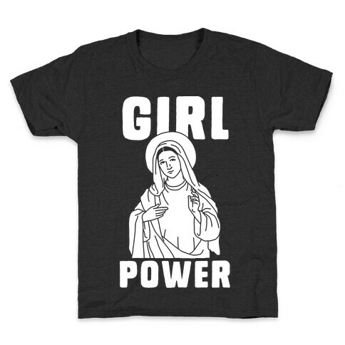 Girl Power Mary Kids T-Shirt