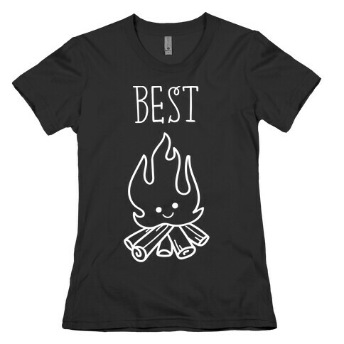 Best Friends Campfire 1 Womens T-Shirt