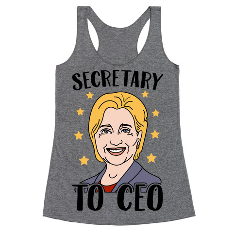 Secretary to CEO Racerback Tank Top