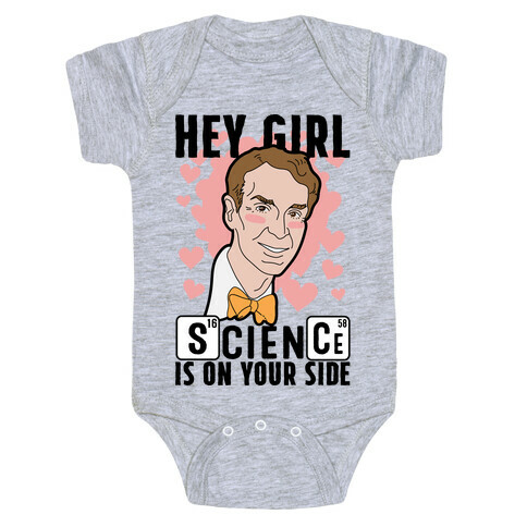 Science Is On Your Side Baby One-Piece