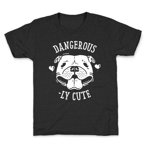 Dangerously Cute Pit Bull Kids T-Shirt