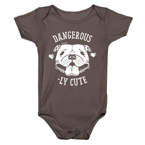 Dangerously Cute Pit Bull Baby One-Piece