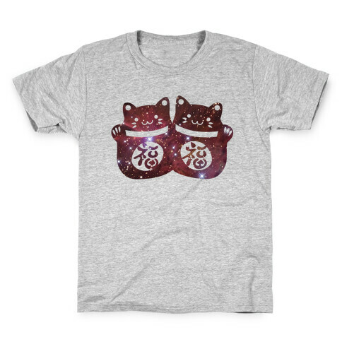 Cosmic Luck Cats Kids T-Shirt