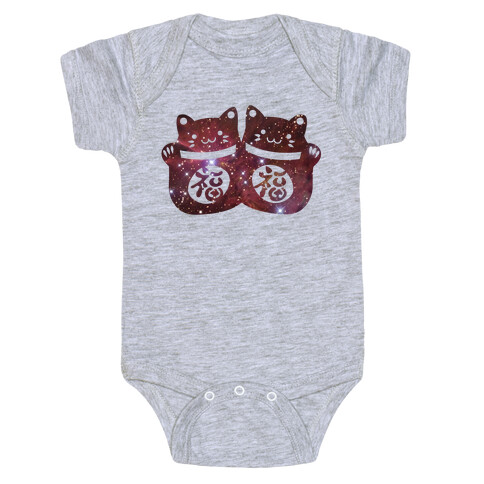 Cosmic Luck Cats Baby One-Piece