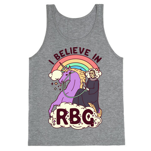 I Believe in RBG Tank Top