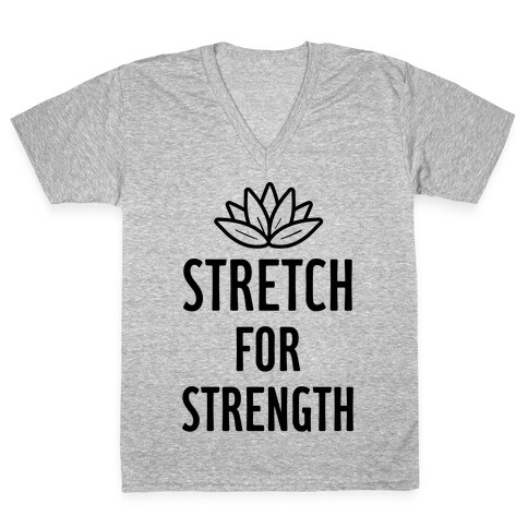 Stretch For Strength V-Neck Tee Shirt