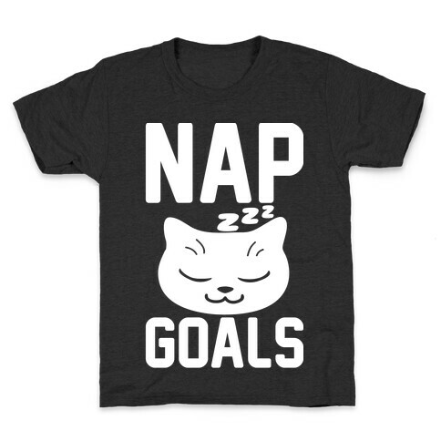 Nap Goals Kids T-Shirt