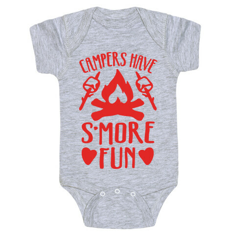 Campers Have S'more Fun Baby One-Piece