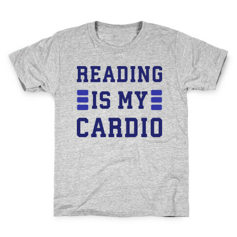 Reading Is My Cardio Kids T-Shirt