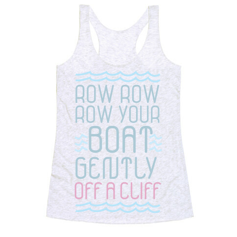 Row Your Boat Racerback Tank Top