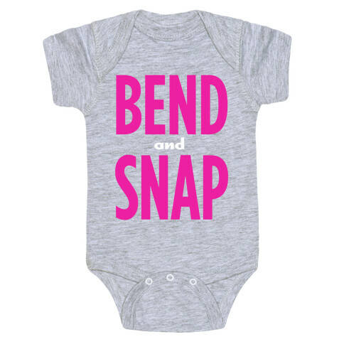 Bend and Snap Baby One-Piece