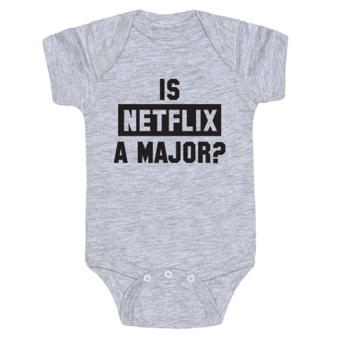 Is Netflix A Major? Baby One-Piece