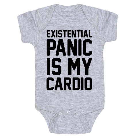 Existential Panic Is My Cardio Baby One-Piece