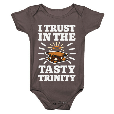 I Trust In The Tasty Trinity Baby One-Piece