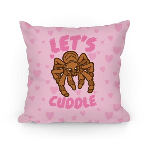 Let's Cuddle Tarantula Pillow