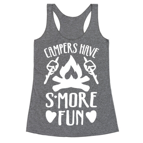 Campers Have S'more Fun Racerback Tank Top