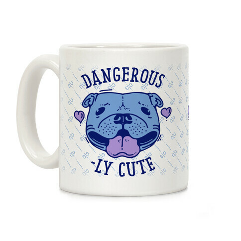 Dangerously Cute Pit Bull Coffee Mug
