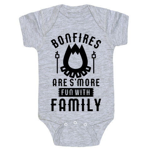 Bonfires Are S'more Fun With Family Baby One-Piece