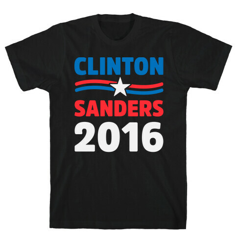 Clinton Sanders 2016 T-Shirt