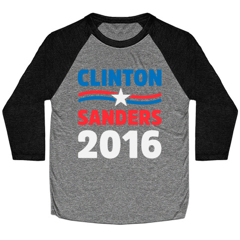 Clinton Sanders 2016 Baseball Tee