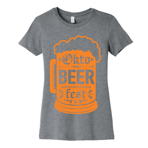 Okto-BEER-fest Womens T-Shirt