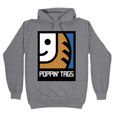 Poppin' Tags Hooded Sweatshirt