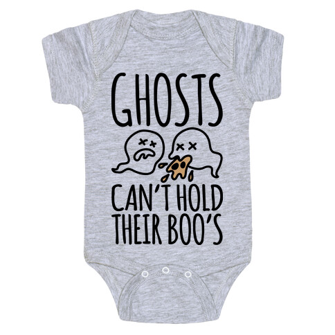 Ghosts Can't Hold Their Boos Baby One-Piece