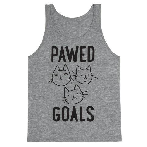 Pawed Goals Tank Top