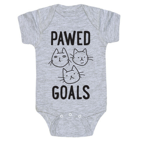 Pawed Goals Baby One-Piece