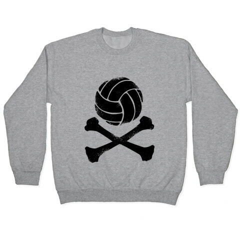 Volleyball and Crossbones (Vintage) Pullover