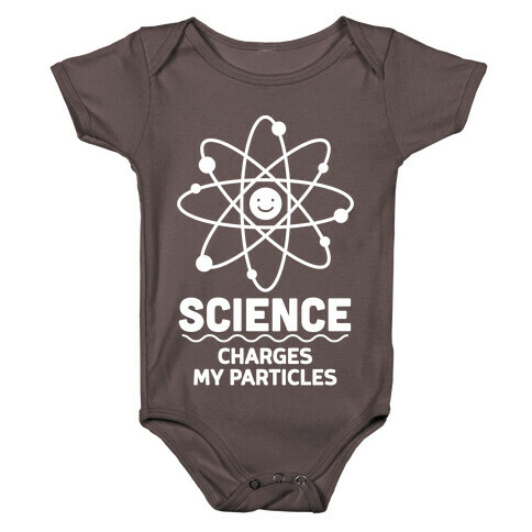 Science Charges My Particles Baby One-Piece